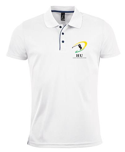TJITA HU Sports Polo Shirt Performer - 9580 mo hu logo 3 - 1842 (L)