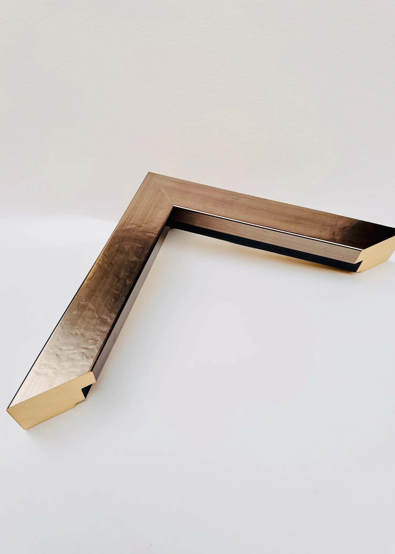 Rosegoud aluminium look - Rosegoud aluminium look - F021