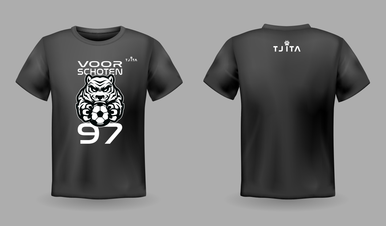 TJITA VS97 zwart shirt - Tjita shirt zwart vs97 1 - 184200 (L)